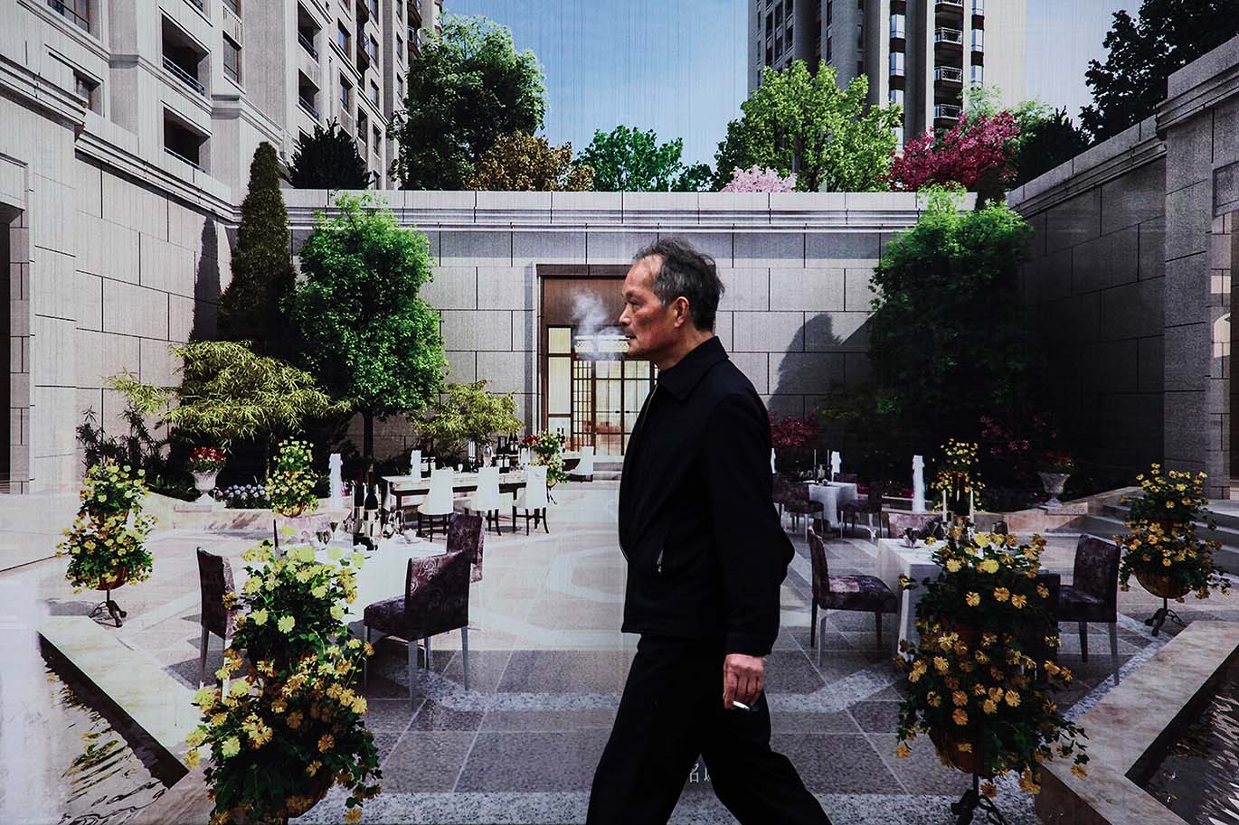 Landscape Wall-Longhua  Rd,Shanghai 10：00，Apr 20th,2014.jpg