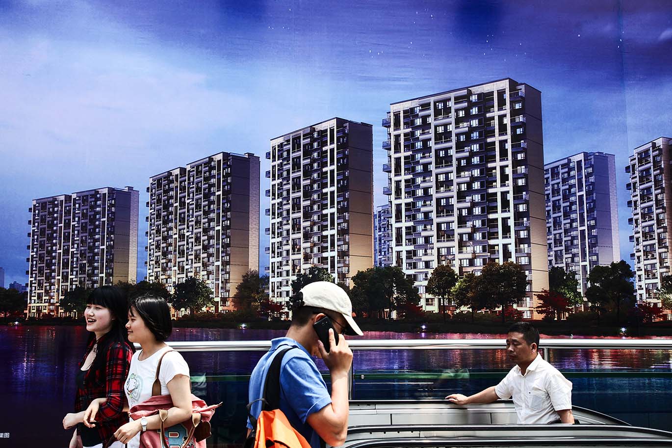 Landscape Wall-Yanan  Rd,Hangzhou 13：16，Mar 16th,2014.jpg