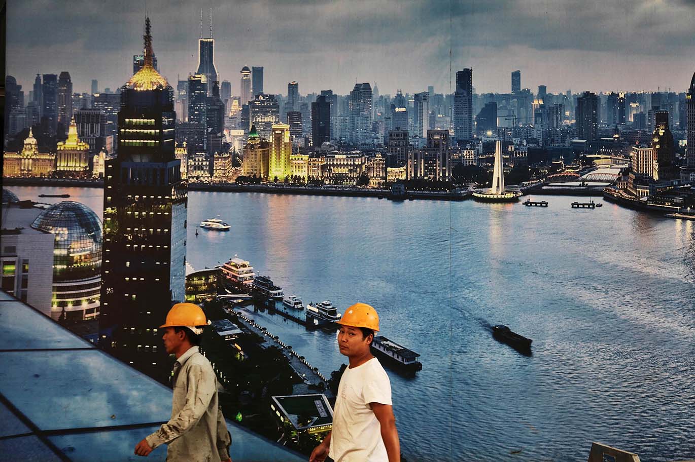 Landscape Wall-Haimen  Rd,Shanghai 13：28，Spet 13th,2015.jpg