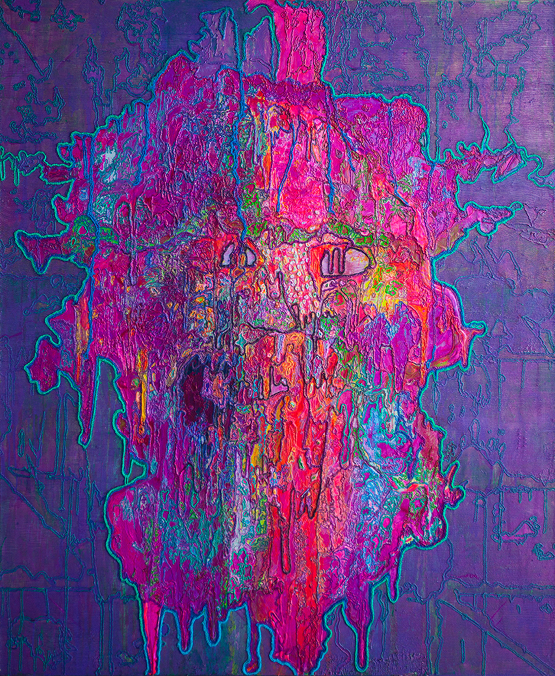 未来之痕-神性之光 135x165cm 丙烯和3D材料等于画布 2024.jpg