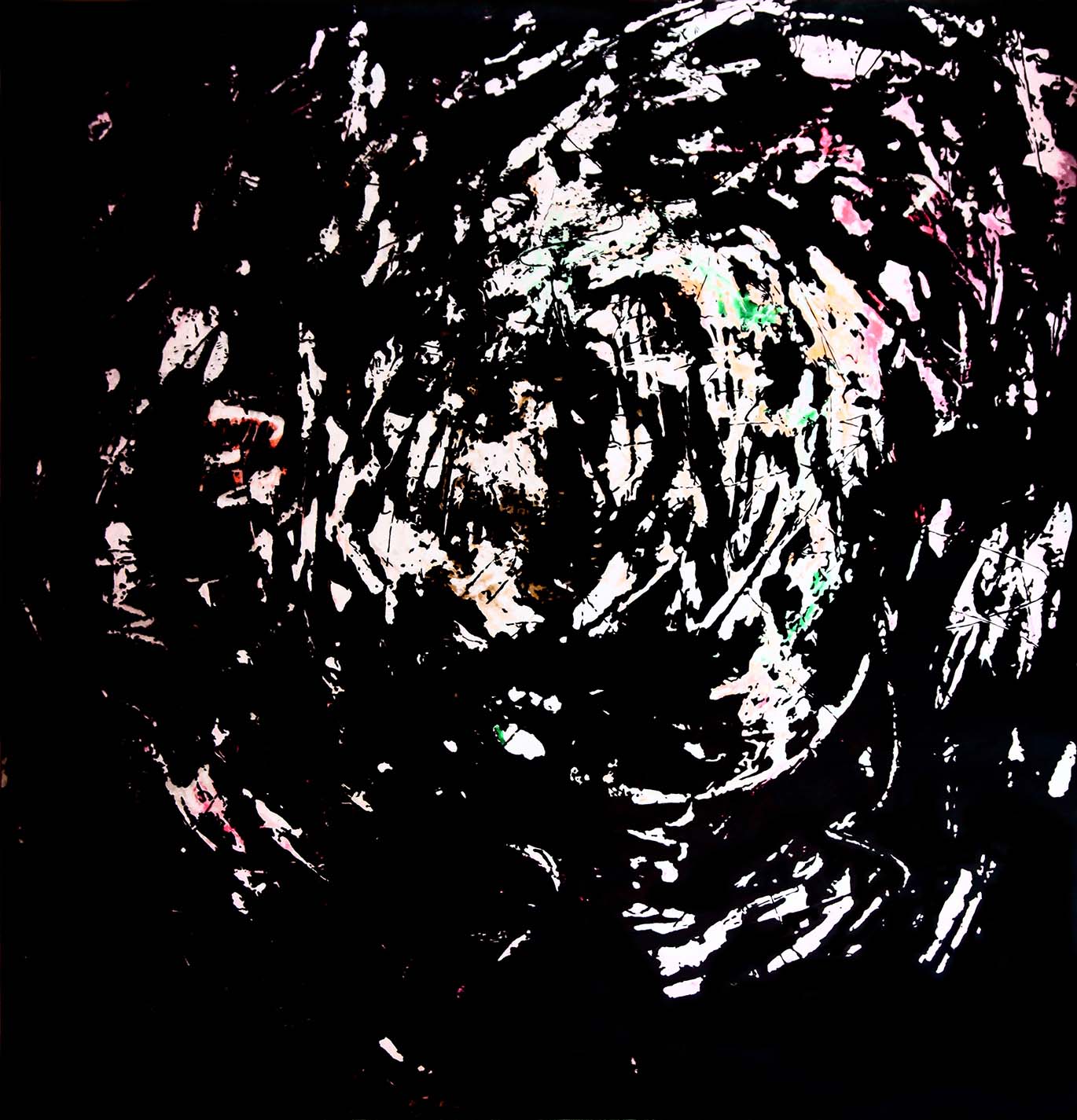 Tracing Series-Ring form4  Arcrylic and water colour on paper 1991&2017.jpg