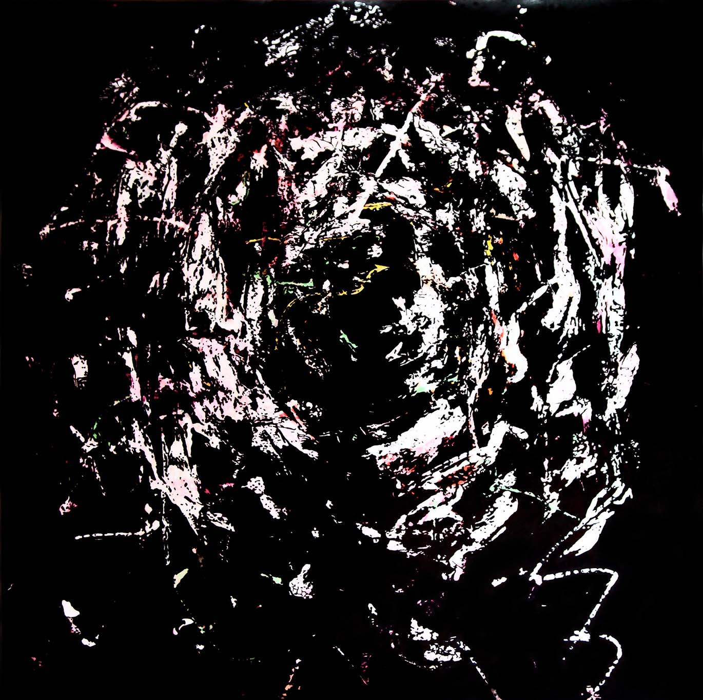 Tracing Series-Ring form5  Arcrylic and water colour on paper 1992&2017.jpg
