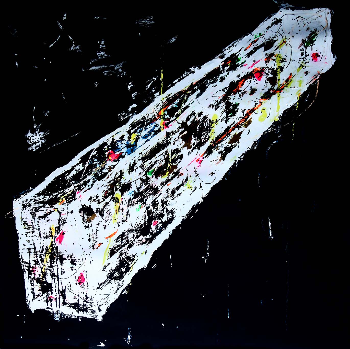 Tracing Series-Magic box5  Arcrylic and water colour on paper 2018.jpg