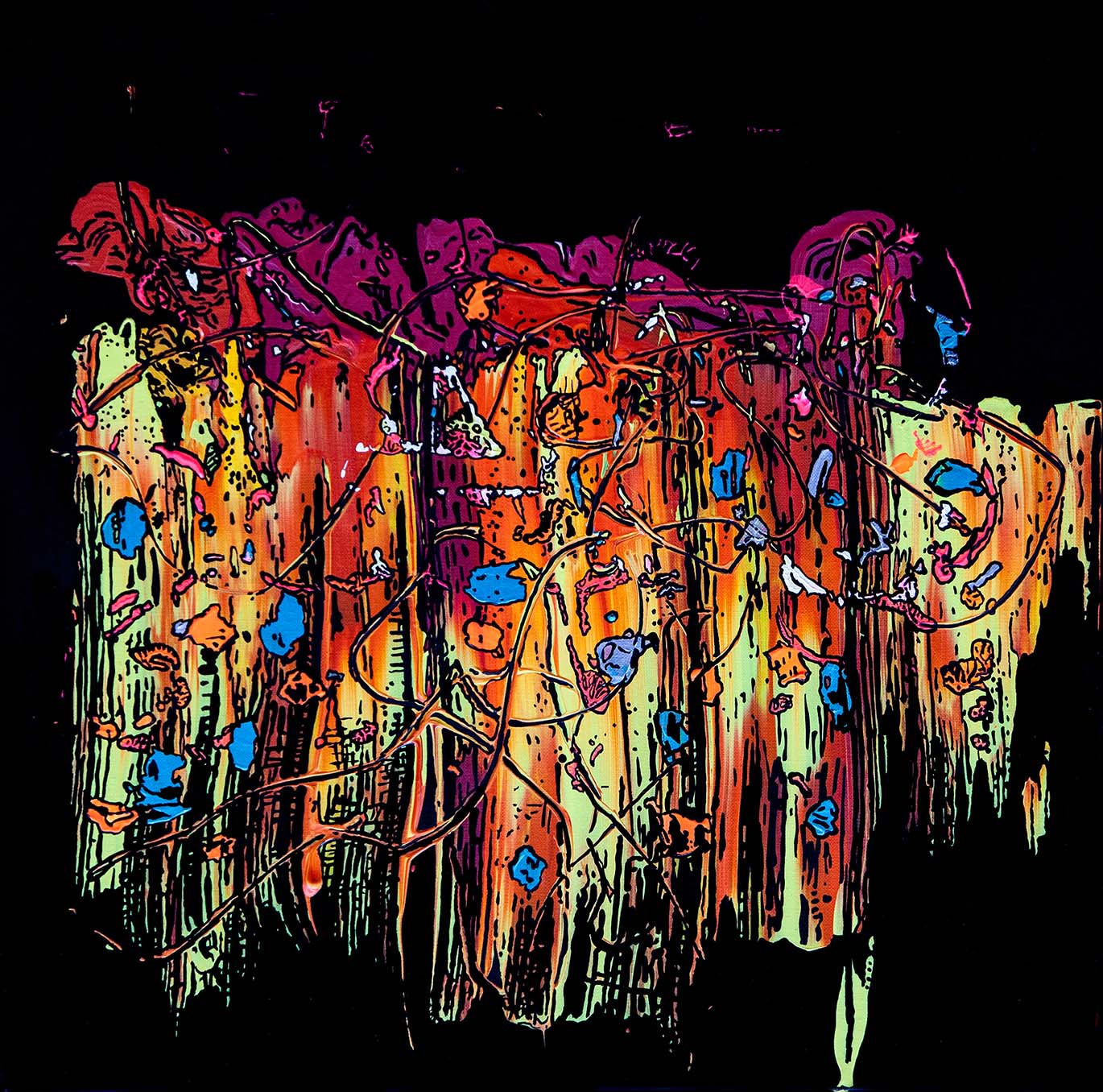 Tracing Series-Rosemary2   Arcrylic on canvas 2018.jpg