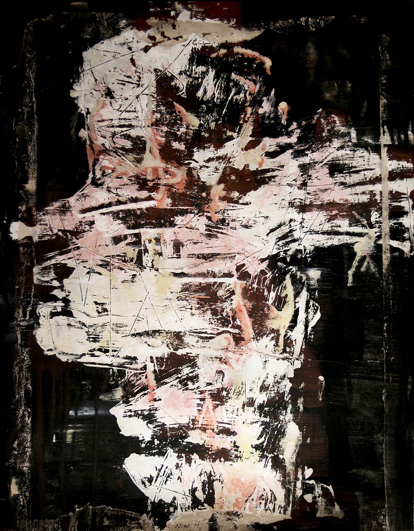 The floating trace of civilization12- Water colour and acriylic on paper 1991.jpg