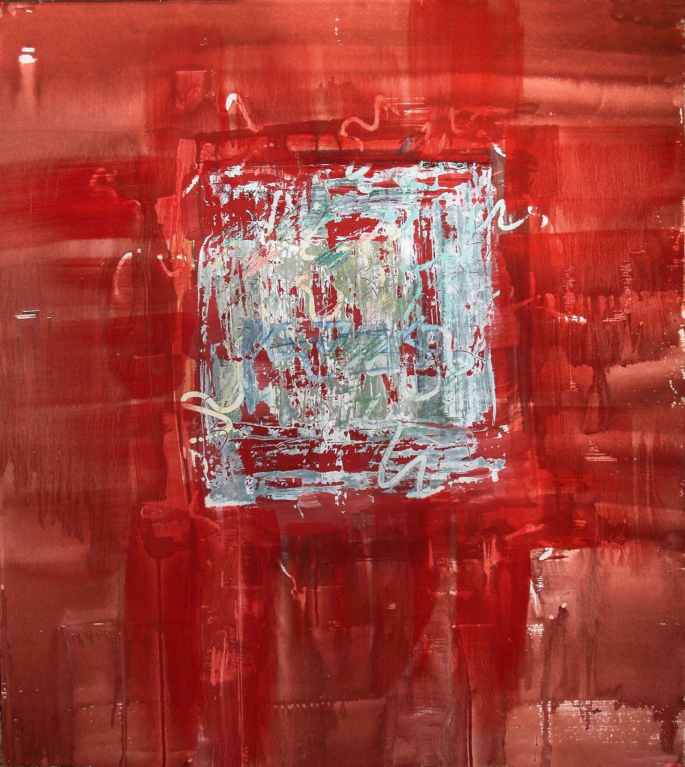 The floating trace of civilization14- Water colour and acriylic on paper 1991.jpg