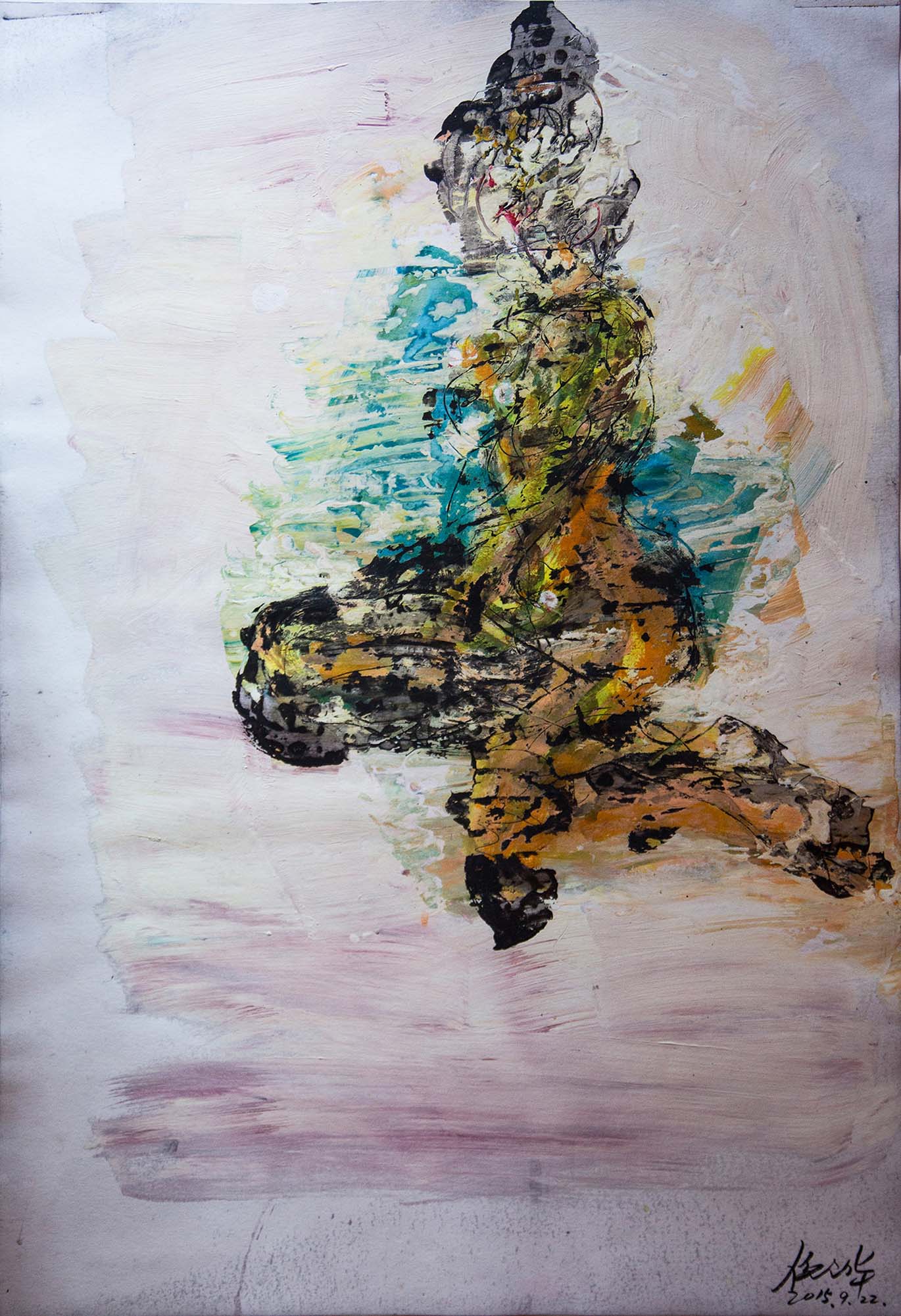 Figure13  Water colour and acriylic on paper 2015.jpg